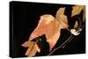 Amber Leaves I-Rita Crane-Stretched Canvas
