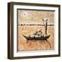 Amber Nightfall-Michel Rauscher-Framed Art Print