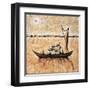 Amber Nightfall-Michel Rauscher-Framed Art Print