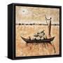 Amber Nightfall-Michel Rauscher-Framed Stretched Canvas