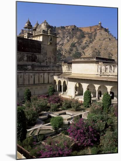 Amber Palace, Jaipur, Rajasthan State, India-Bruno Morandi-Mounted Photographic Print