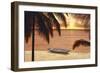 Amber Palms-Diane Romanello-Framed Art Print