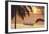 Amber Palms-Diane Romanello-Framed Art Print