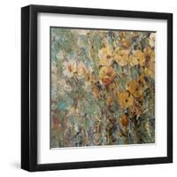 Amber Poppy Field I-Tim O'toole-Framed Art Print