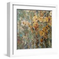 Amber Poppy Field I-Tim O'toole-Framed Art Print