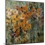 Amber Poppy Field II-Tim O'toole-Mounted Art Print