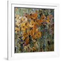 Amber Poppy Field II-Tim O'toole-Framed Art Print