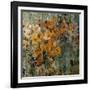 Amber Poppy Field II-Tim O'toole-Framed Art Print