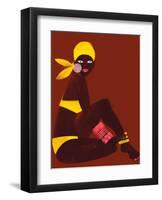 Amber Sun-Erin K. Robinson-Framed Art Print