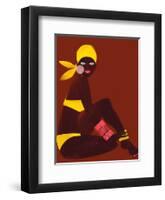 Amber Sun-Erin K. Robinson-Framed Art Print