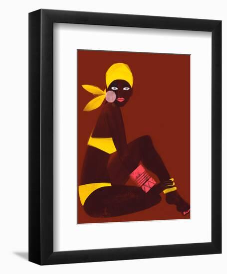 Amber Sun-Erin K. Robinson-Framed Art Print