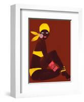 Amber Sun-Erin K. Robinson-Framed Art Print