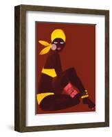 Amber Sun-Erin K. Robinson-Framed Art Print