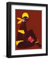 Amber Sun-Erin K. Robinson-Framed Art Print