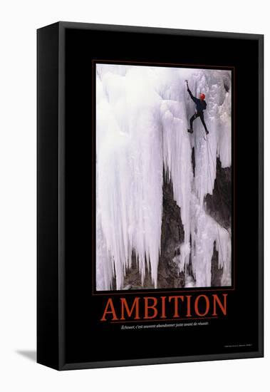 Ambition (French Translation)-null-Framed Stretched Canvas