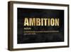 Ambition in Gold-Jamie MacDowell-Framed Premium Giclee Print