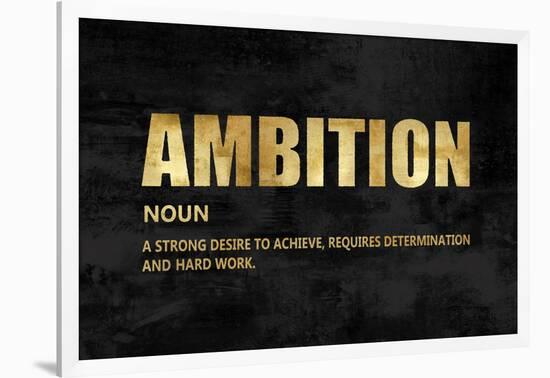 Ambition in Gold-Jamie MacDowell-Framed Art Print