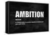 Ambition on Black-Jamie MacDowell-Framed Stretched Canvas