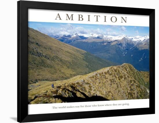 Ambition-AdventureArt-Framed Photographic Print