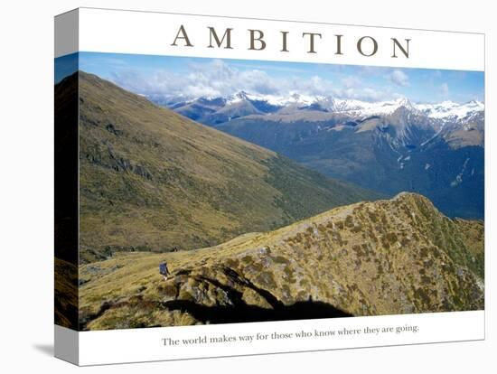 Ambition-AdventureArt-Stretched Canvas