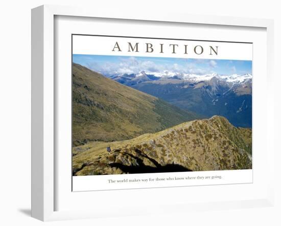 Ambition-AdventureArt-Framed Premium Photographic Print