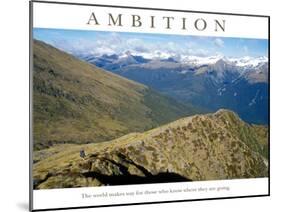 Ambition-AdventureArt-Mounted Premium Photographic Print