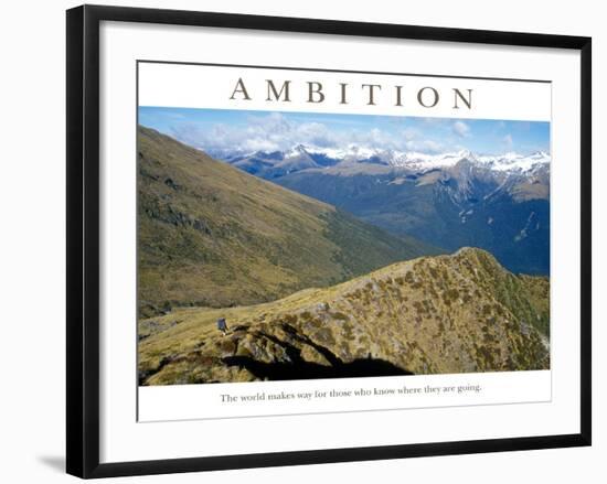 Ambition-AdventureArt-Framed Photographic Print