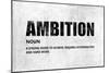 Ambition-Jamie MacDowell-Mounted Art Print