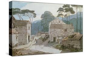 Ambleside at the Head of Lake Windermere-Francis Towne-Stretched Canvas