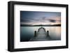 Ambleside Lake District Dusk-null-Framed Art Print