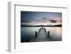 Ambleside Lake District Dusk-null-Framed Art Print