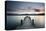 Ambleside Lake District Dusk-null-Stretched Canvas