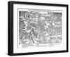 Amboise Enterprise or Conspiracy, French Religious Wars, March 1560-Jacques Tortorel-Framed Giclee Print