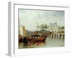 Amboise Sur Loire, 1889-Arthur Joseph Meadows-Framed Giclee Print