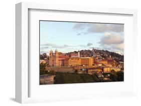 Ambozontany Cathedral, Fianarantsoa Haute Ville in the afternoon, central area, Madagascar, Africa-Christian Kober-Framed Photographic Print