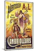 Ambrioleurs-null-Mounted Giclee Print