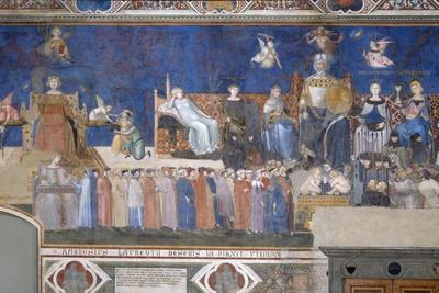 'Allegory of Good and Bad Government the Effects of Good Government in