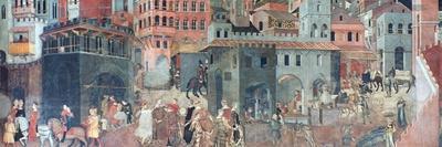Effects of Good Government on the City Life, (Detail), C1330