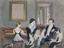 The Schuyler Family, 1824-Ambrose Andrews-Mounted Giclee Print