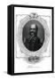 Ambrose Burnside, Union Army General in the American Civil War, 1862-1867-G Stodart-Framed Stretched Canvas