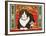 Ambrose the Theatre Cat, 2007-Frances Broomfield-Framed Giclee Print