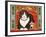 Ambrose the Theatre Cat, 2007-Frances Broomfield-Framed Giclee Print