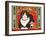 Ambrose the Theatre Cat, 2007-Frances Broomfield-Framed Giclee Print