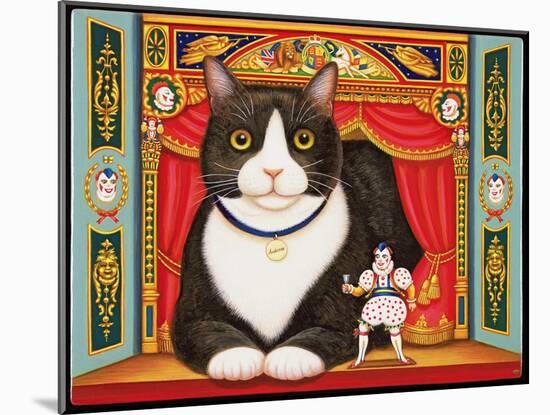 Ambrose the Theatre Cat, 2007-Frances Broomfield-Mounted Giclee Print