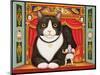 Ambrose the Theatre Cat, 2007-Frances Broomfield-Mounted Giclee Print