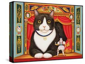 Ambrose the Theatre Cat, 2007-Frances Broomfield-Stretched Canvas