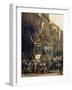 Ambrosian Carnival in Corso Venezia, 19th Century, by an Unknown Artist-null-Framed Giclee Print