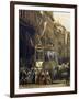 Ambrosian Carnival in Corso Venezia, 19th Century, by an Unknown Artist-null-Framed Giclee Print