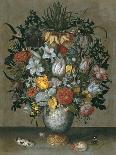 Bouquet of Flowers in a Stone Niche, 1618-Ambrosius Bosschaert-Framed Giclee Print