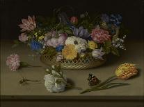 Still Life of Flowers, C.1609-Ambrosius The Elder Bosschaert-Framed Giclee Print